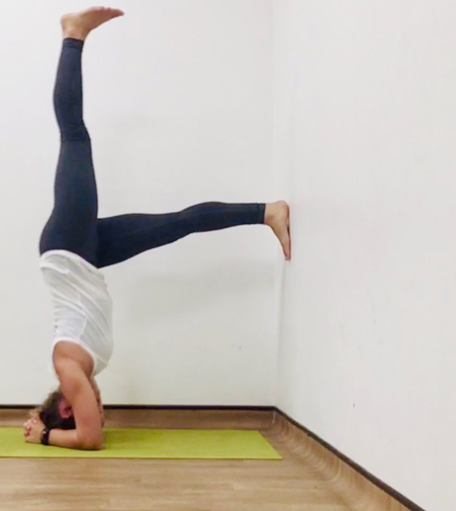 bestyoga post today! by @ania_75 . How to handstand - try these pre  exercises out to gain strength and control on your … | Yoga handstand, Yoga  postures, Handstand