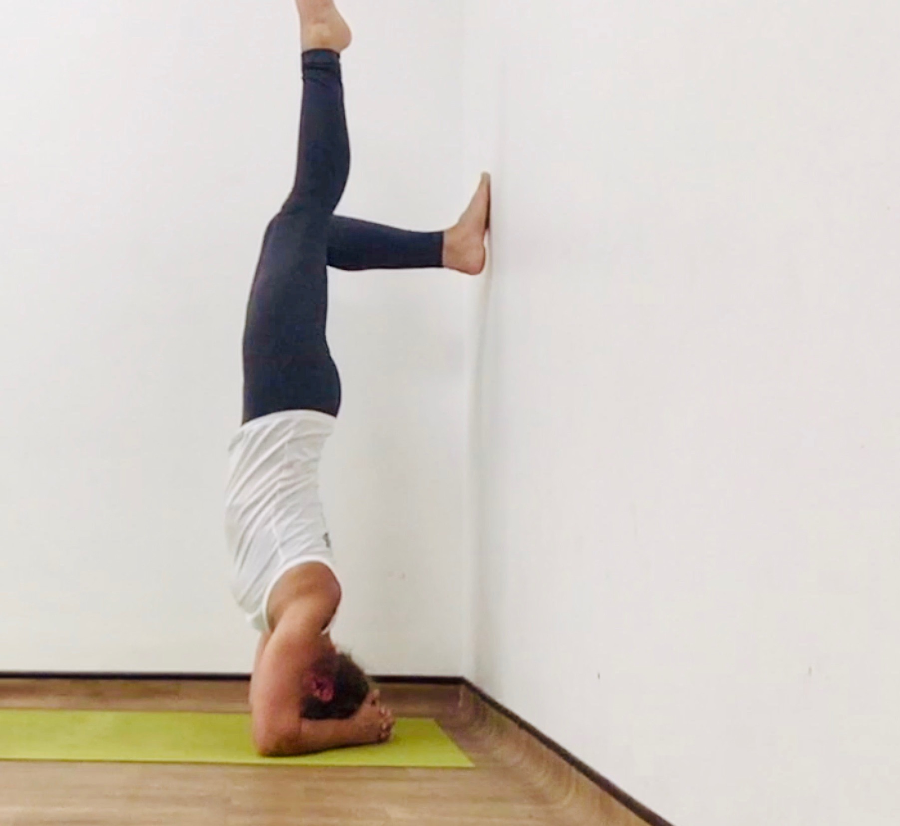 Yoga Pose: Revolved Split Legged Headstand | Pocket Yoga